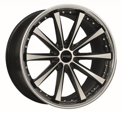 Corspeed ARROWS Higloss black polished inox lip - gepfeffert.com