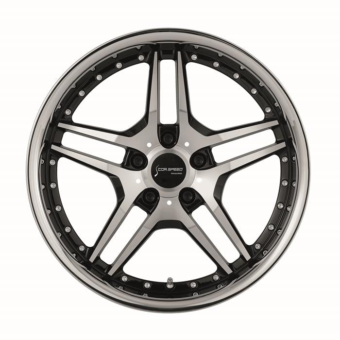 Corspeed VEGAS Higloss black inox lip - gepfeffert.com