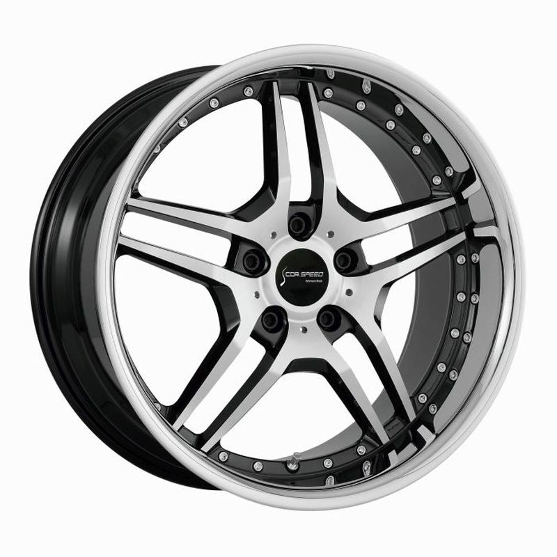 Corspeed VEGAS Higloss black inox lip - gepfeffert.com