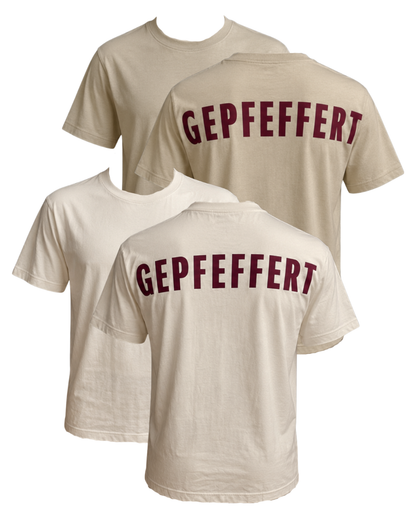 gepfeffert.com T-Shirt GEPFEFFERT - Backprint Beere