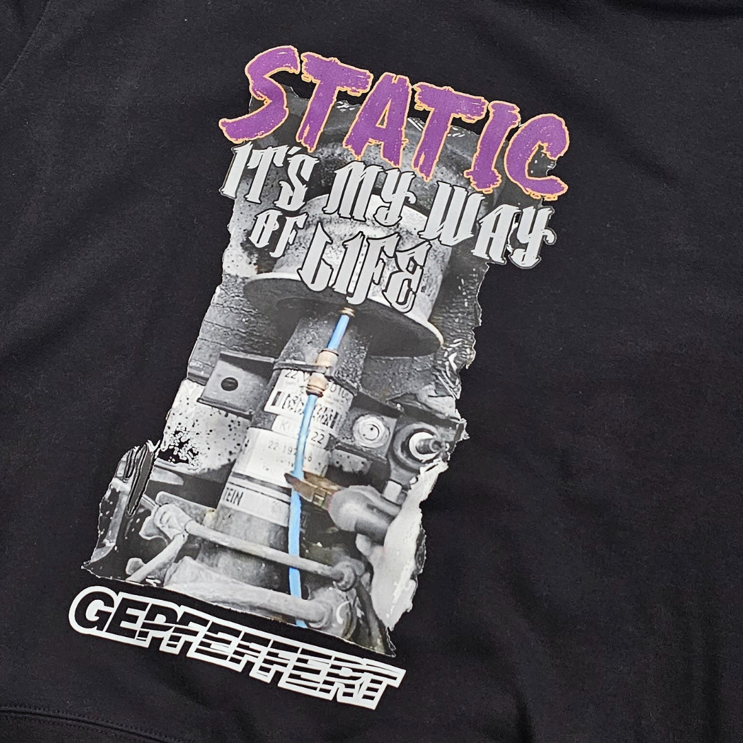 gepfeffert.com Hoodie Static it's my way of life