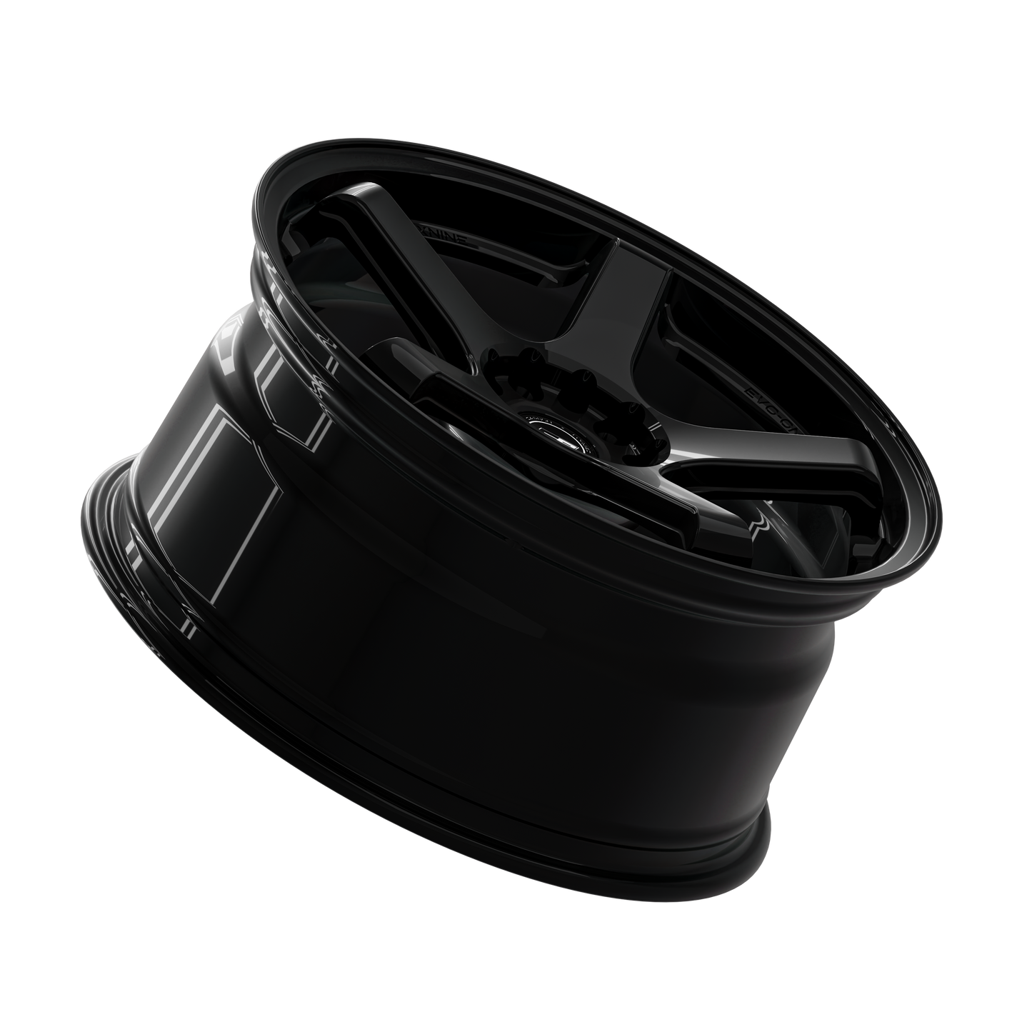 SIXNINE WHEELS Alufelgen EVO-ONE 19 Zoll - Glossy Black