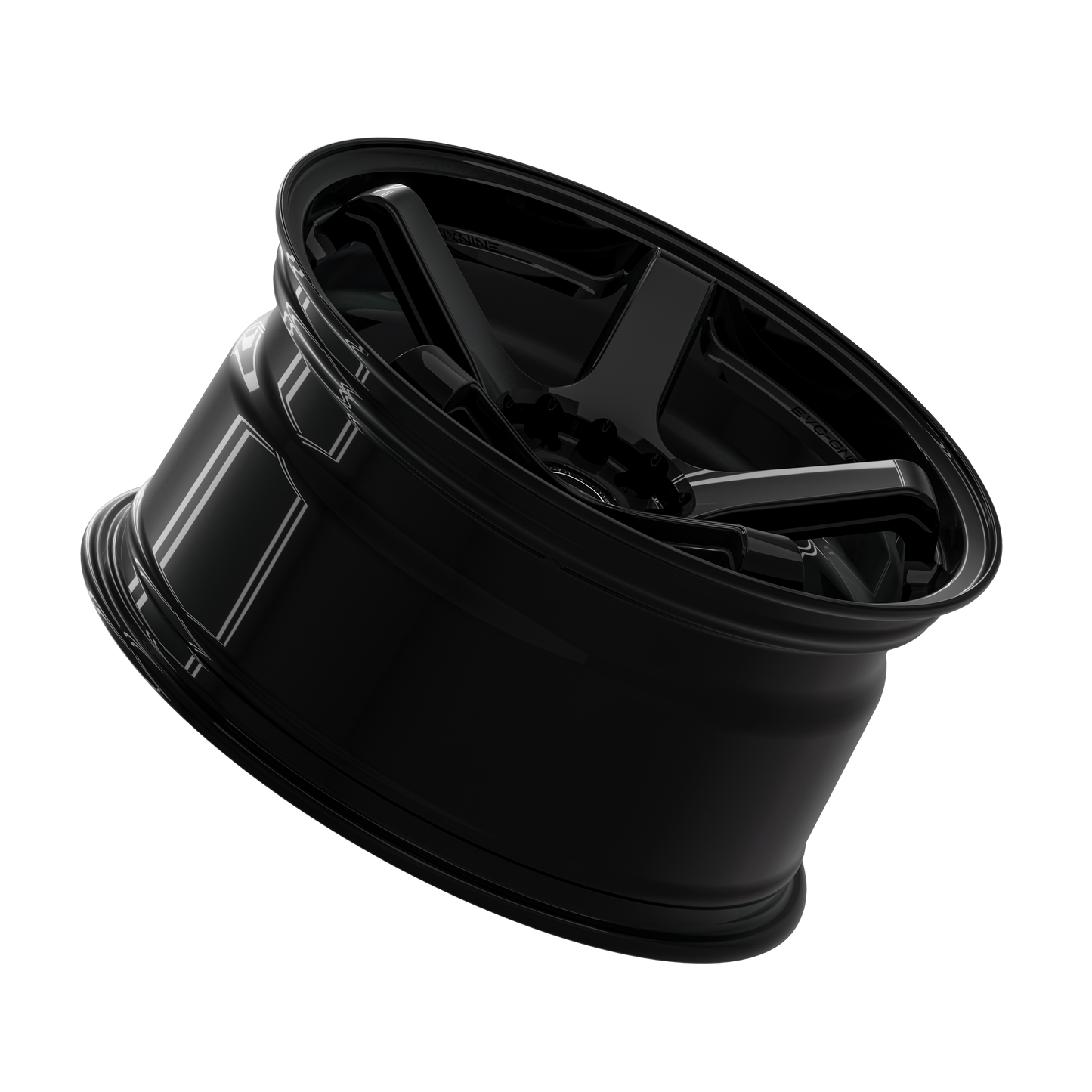 SIXNINE WHEELS Alufelgen EVO-ONE 19 Zoll - Glossy Black