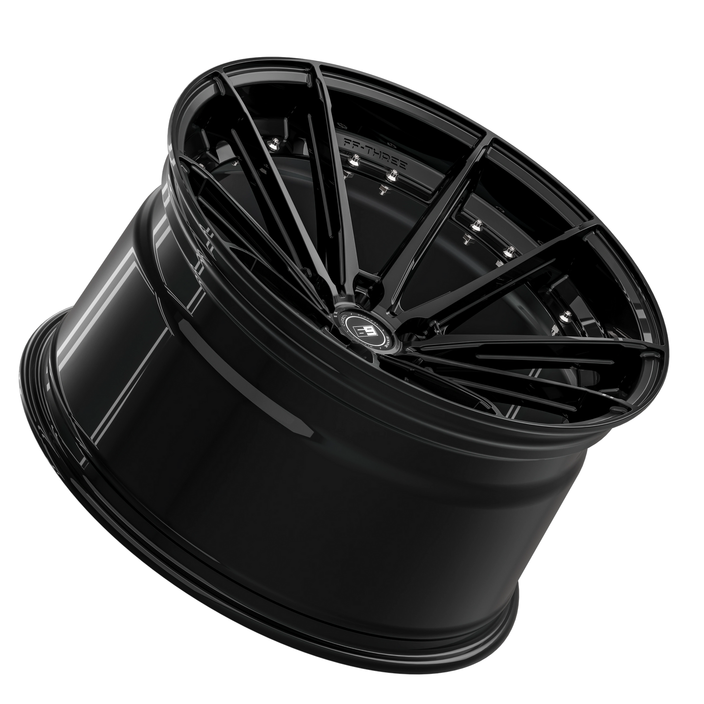 SIXNINE WHEELS Alufelgen FF-THREE 22 Zoll - Glossy Black