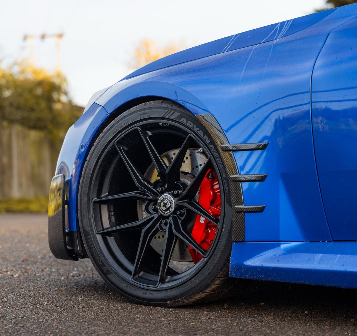 CPG BMW M2 G87 Front and rear wheel eyebrows 4 teilig