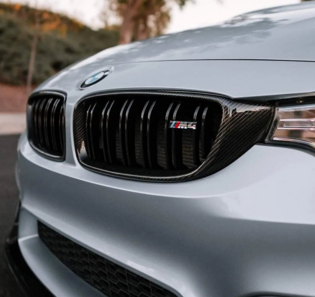CPG Frontgrill Carbon passend für  BMW 4er F32 F33 F36 M3 M4 F80 F82 F83