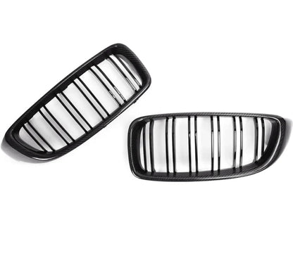 CPG Frontgrill Carbon passend für  BMW 4er F32 F33 F36 M3 M4 F80 F82 F83