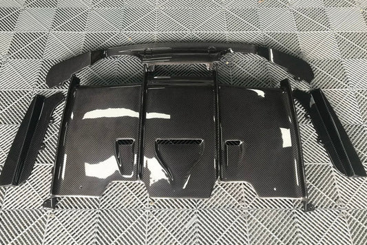 CPG Heckdiffuser PSM 4 teilig passend für BMW M3 M4 F80 F82 F83