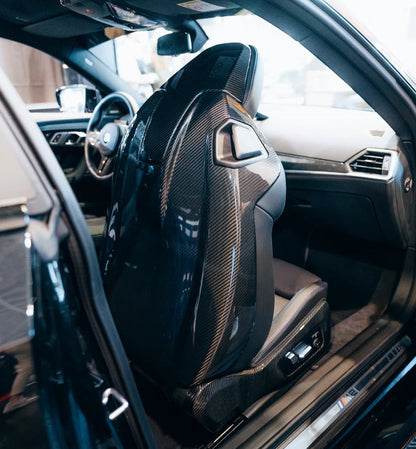 CPG Carbon Fiber Seat Back Cover passend für BMW X3M/X4M M2/M3/M4 G87 G80/G81 G82/G83