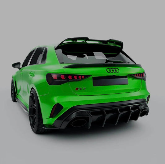 CPG Kofferraumspoiler DRY Carbon passend für Audi A3 S3 RS3 8Y 2022+
