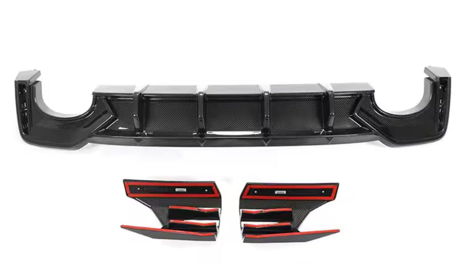 CPG Heckdiffuser DRY Carbon V5 passend für Audi RS6 C8