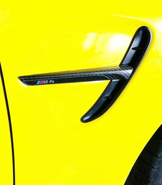 CPG Kotflügel Embleme CPG DRY Carbon passend für  BMW M3 F80 M4 F82 F83