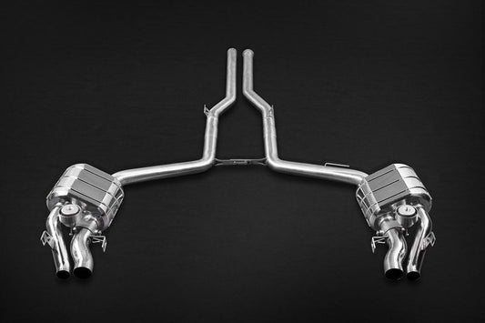 Gepfeffert.com Abgasanlage für Mercedes E63 AMG 5.5L Facelift (S212/W212)