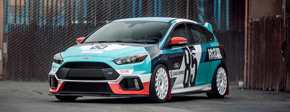OZ Rally Racing Gloss Black + Silver Lettering