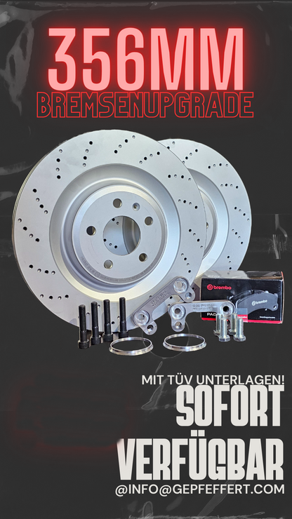 Bremsenupgrade 356mm HA - gepfeffert.com