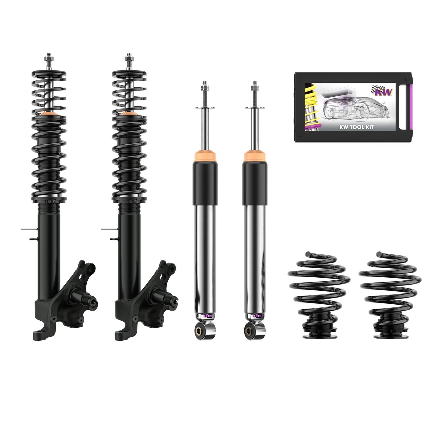 KW Gewindefahrwerk INOX V3 / V3 Classic Line für BMW 3er (E30) Allrad