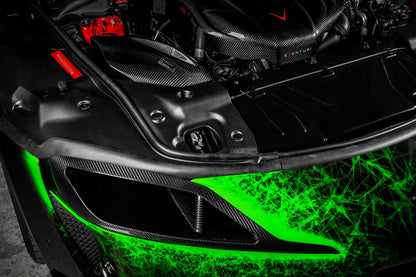 Eventuri Carbon Scheinwerfer-Luftkanal Headlamp duct für Toyota Supra MK5 A90