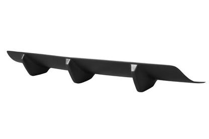 Maxton Diffusor Heck Ansatz für Audi RS5 Mk1 8T Facelift schwarz Hochglanz