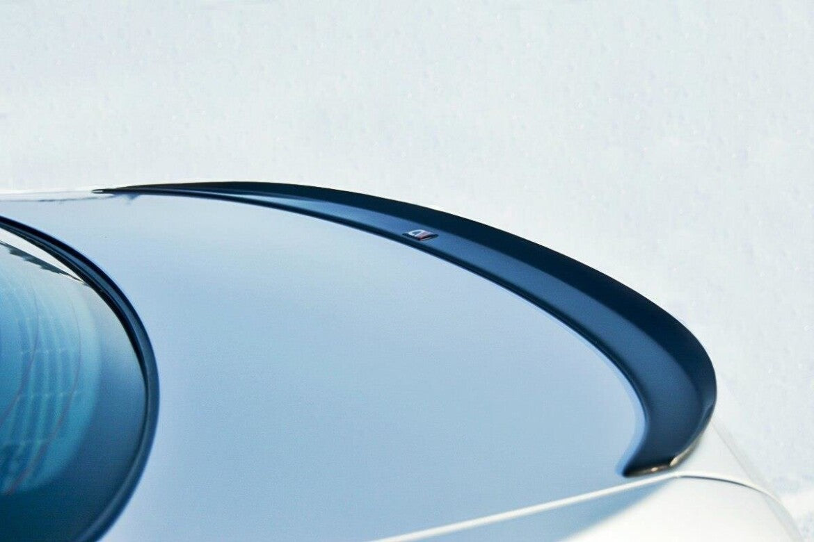 Maxton Spoiler CAP für BMW 3er E90 M Paket schwarz Hochglanz