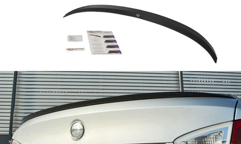 Maxton Spoiler CAP für BMW 3er E90 M Paket schwarz Hochglanz