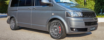 OZ Rally Racing Van Race White + Red Lettering