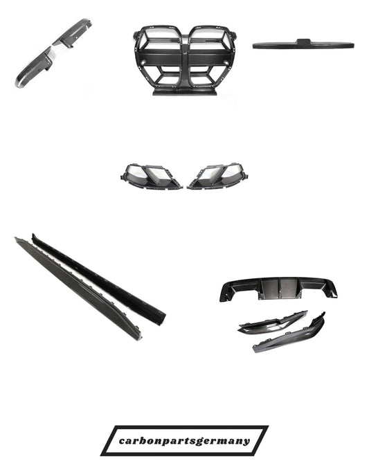 CPG BMW M3 G80 G81 / M4 G82 G83 OEM Style Kit DRY Carbon