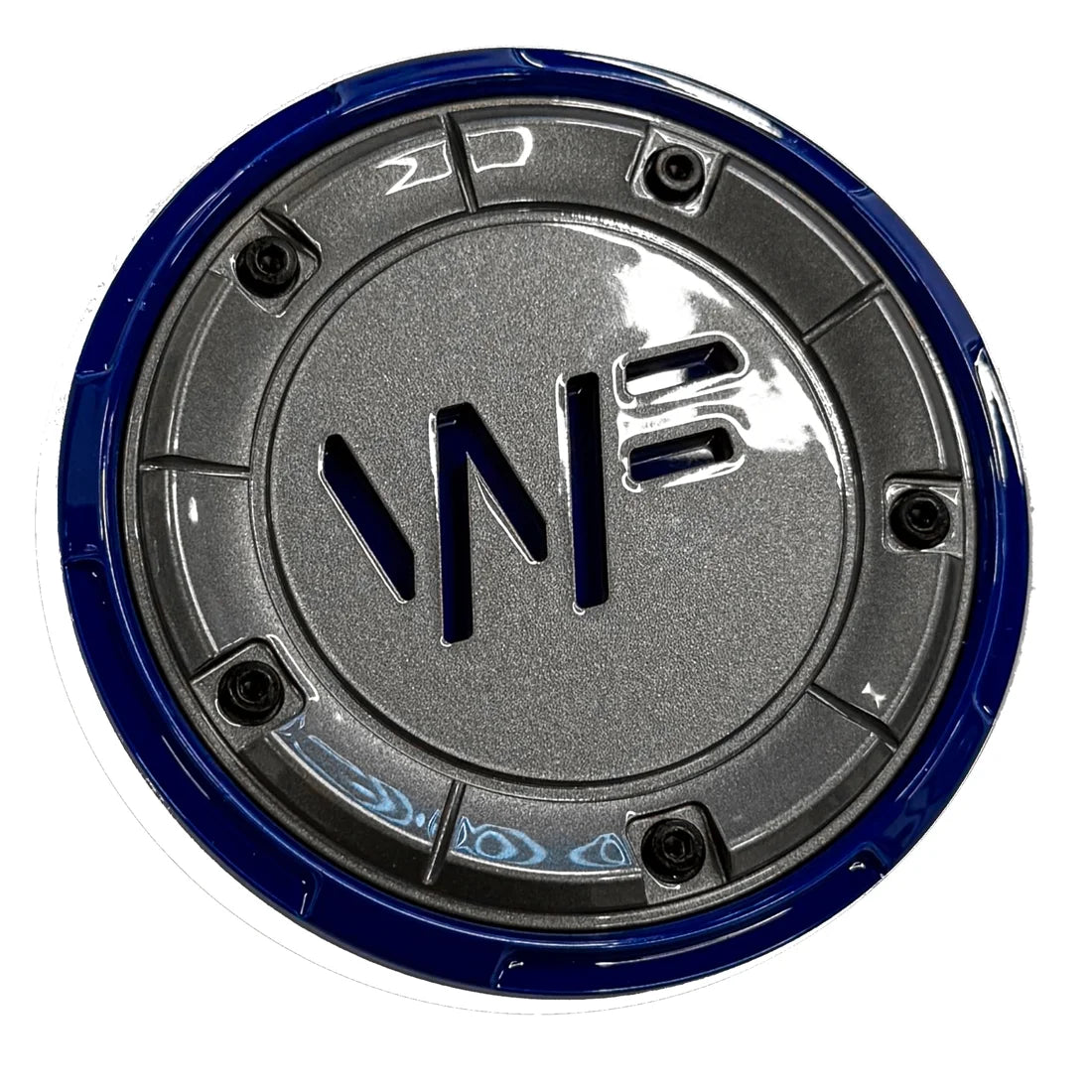Wheelforce WF Multipiece Forged V3 Cap - Gloss Steel