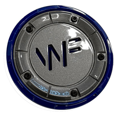 Wheelforce WF Multipiece Forged V3 Cap - Gloss Steel