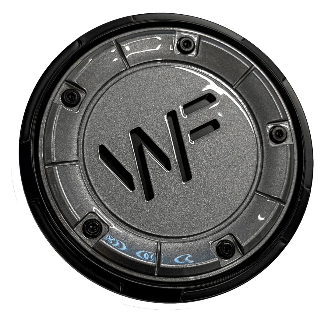 Wheelforce WF Multipiece Forged V3 Cap - Gloss Steel