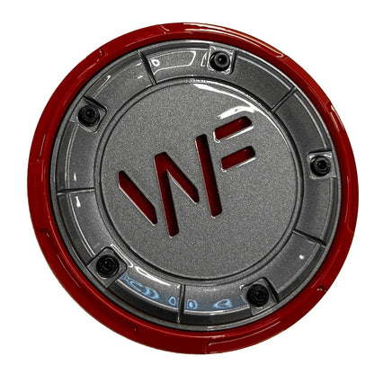 Wheelforce WF Multipiece Forged V3 Cap - Gloss Steel