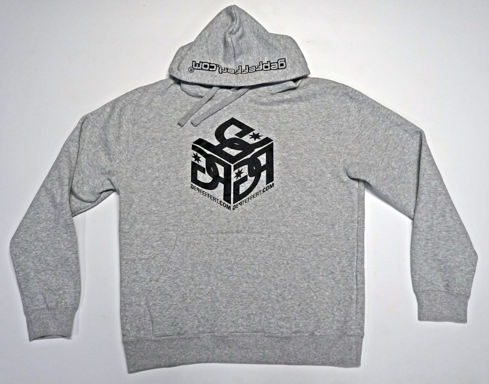 gepfeffert.com® Hoodie  - GP-Logo (schwarz) - gepfeffert.com