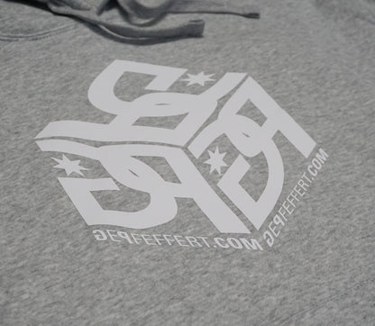 gepfeffert.com® Hoodie  - GP-Logo (weiß) - gepfeffert.com