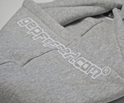 gepfeffert.com® Hoodie  - GP-Logo (weiß) - gepfeffert.com