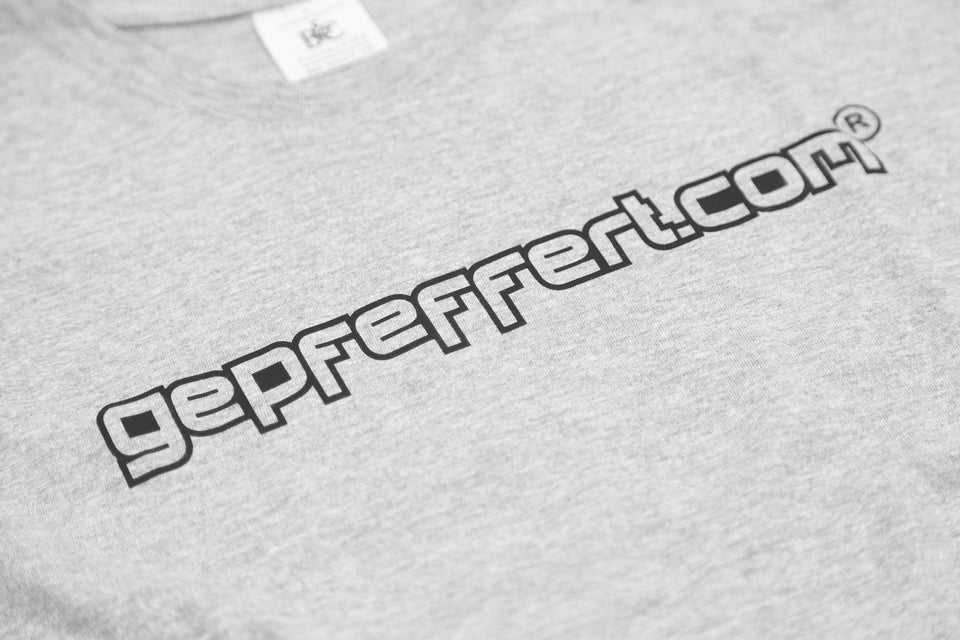 gepfeffert.com® T-Shirt - gepfeffert.com - Grau - gepfeffert.com