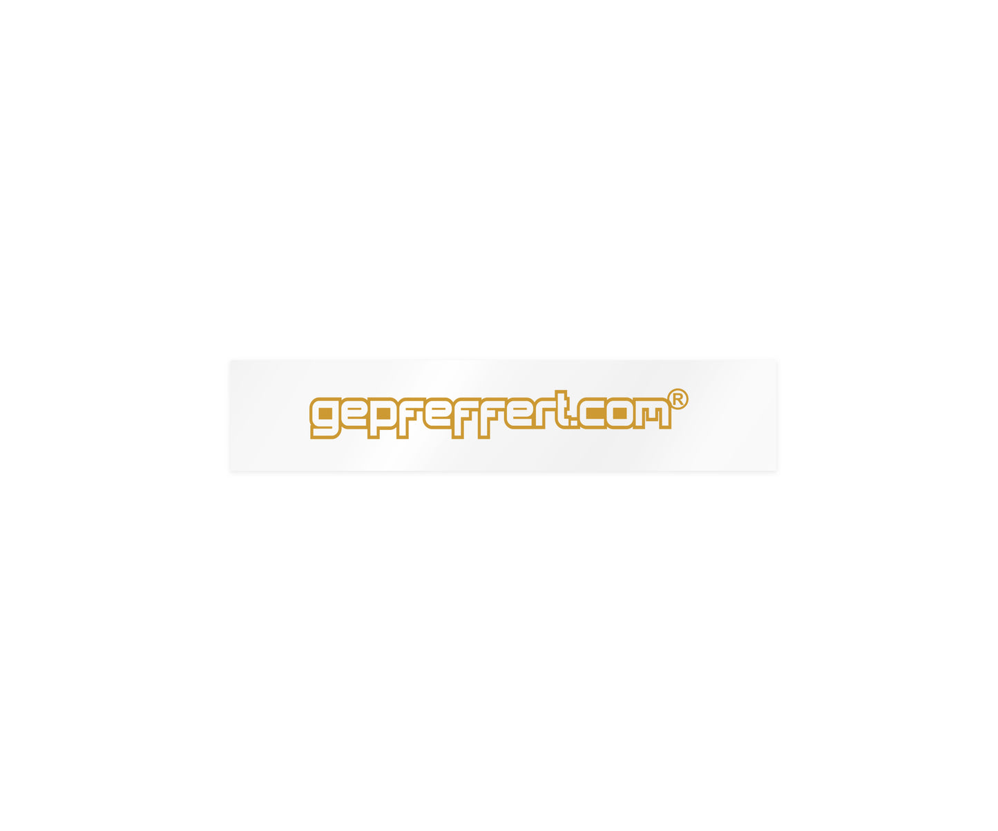 gepfeffert.com® Aufkleber Seitenscheibe gepfeffert.com 15 cm - gepfeffert.com