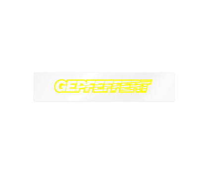 Aufkleber GEPFEFFERT Windschutzscheibe 54 cm - gepfeffert.com