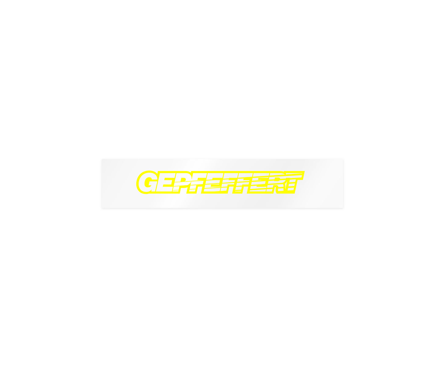 Aufkleber Seitenscheibe GEPFEFFERT 15 cm - gepfeffert.com