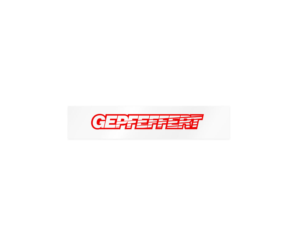 Aufkleber Seitenscheibe GEPFEFFERT 15 cm - gepfeffert.com