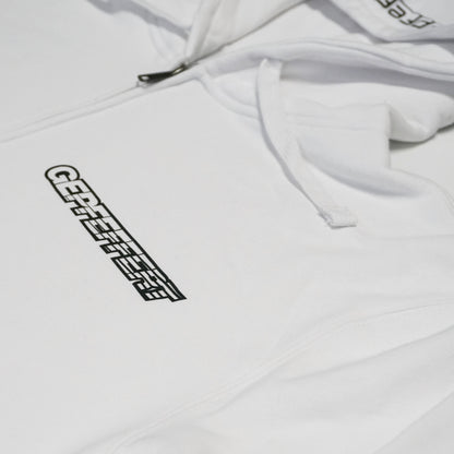 gepfeffert.com® Hoodie-Zipper GRAU/SCHWARZ/PINK/WEIß/DUNKELBLAU ohne Rückenaufdruck - gepfeffert.com